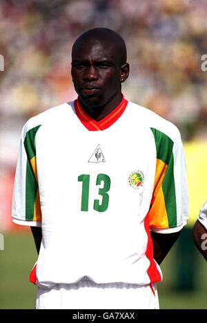 Calcio - Coppa delle Nazioni africane Mali 2002 - finale - Senegal / Camerun. Lamine Diatta, Senegal Foto Stock