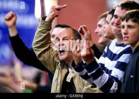 Calcio - Clydesdale Bank Premier League Scozzese - Cuore di Midlothian v Hibernian - Tynecastle Stadium Foto Stock