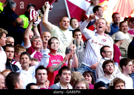Calcio - Clydesdale Bank Premier League Scozzese - Cuore di Midlothian v Hibernian - Tynecastle Stadium Foto Stock