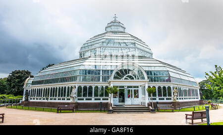 Il Palm House Sefton Park Liverpool Merseyside England Regno Unito Foto Stock