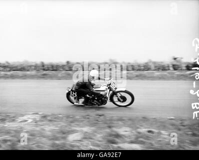 La bicicletta a motore - Silverstone Foto Stock