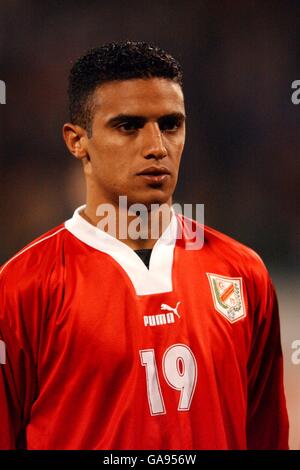 International Soccer - friendly - Slovenia / Tunisia. Emir Mokademi, Tunisia Foto Stock