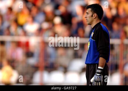 Calcio Spagnolo - Primera Division - Rayo Vallecano / Real Betis. Manuel Etxeberria, portiere di Rayo Vallecano Foto Stock