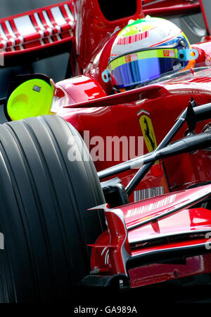 Formula Uno Motor Racing - Gran Premio del Belgio - Pratica - Spa Foto Stock