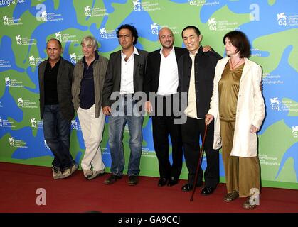 Festival del Cinema di Venezia - Giuria Photocall Foto Stock