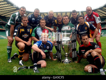 Rugby Union - Il Guinness Premiership 2007/8 Stagione Media lancio - Twickenham Foto Stock