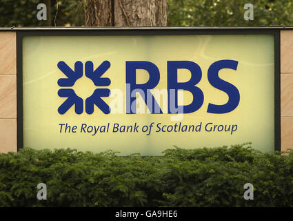 Sede della Royal Bank of Scotland. Royal Bank of Scotland, sede centrale nei pressi di Edimburgo Foto Stock