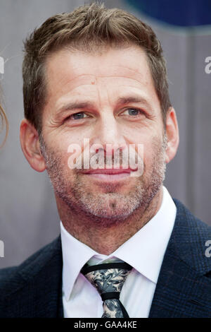 Londra. Il 3° agosto 2016. Zack Snyder assiste il "suicide Squad' premiere europeo di Odeon Leicester Square il 3 agosto 2016 a Londra. | Verwendung weltweit © dpa/Alamy Live News Foto Stock