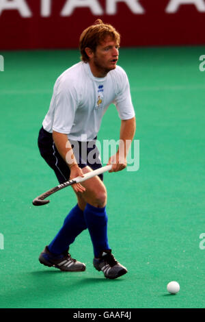 Hockey - Uomini EuroHockey nazioni campionati 2007 - Pool B - Spagna v Francia - Belle Vue Hockey Center Foto Stock