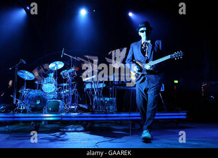 Beastie Boys in concerto - Londra Foto Stock