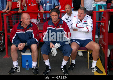 Calcio - Coca Cola Football League Championship - Charlton Athletic v Leicester City - La Valle Foto Stock