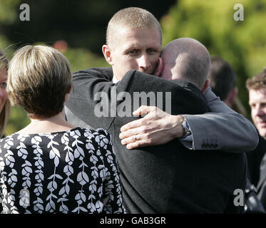 Funerale di McRae Foto Stock