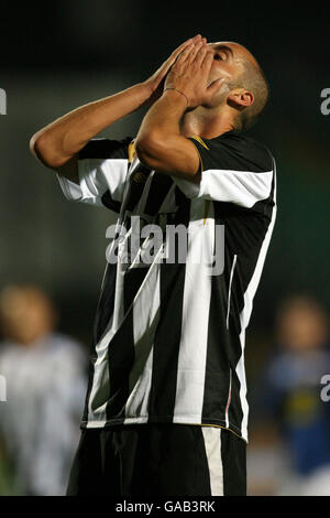 Calcio - Serie A italiana - Siena v Atalanta - Artemio Franchi Arena Montepaschi Foto Stock