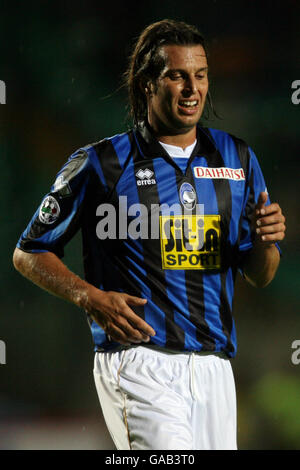 Calcio - Serie A italiana - Siena v Atalanta - Artemio Franchi Arena Montepaschi Foto Stock