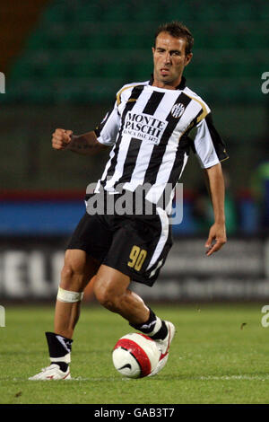 Calcio - Serie a - Siena v Atalanta - Artemio Franchi Montepaschi Arena. Daniele Portanova, Siena Foto Stock