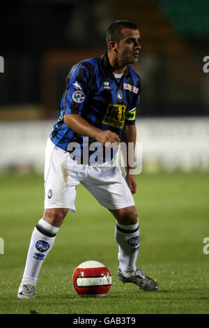 Calcio - Serie a - Siena v Atalanta - Artemio Franchi Montepaschi Arena. Claudio Rivalta, Atalanta Foto Stock