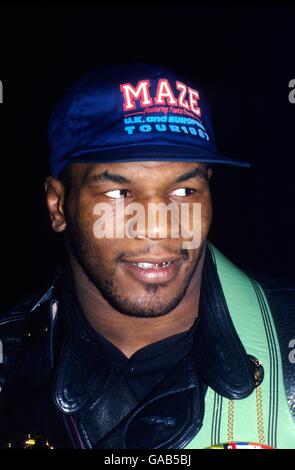Boxe - Campionato Mondiale di pesi massimi - Annuncio della lotta Bruno-Tyson. Mike Tyson, campione mondiale di pesi massimi Foto Stock