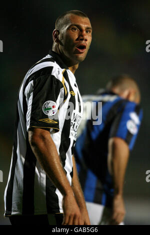 Calcio - Serie a - Siena v Atalanta - Artemio Franchi Montepaschi Arena. Simone Loria, Siena Foto Stock