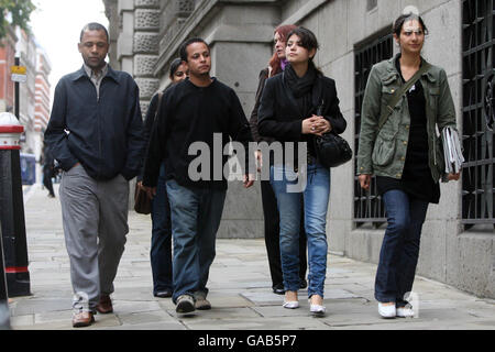 Jean Charles de Menezes Stockwell prova di scatto Foto Stock