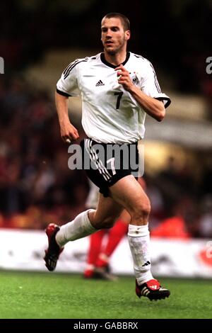 International Soccer - friendly - Galles / Germania. Torsten Frings, Germania Foto Stock