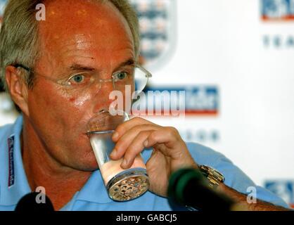 In Inghilterra la formazione per la Coppa del Mondo in Corea del Sud Foto Stock