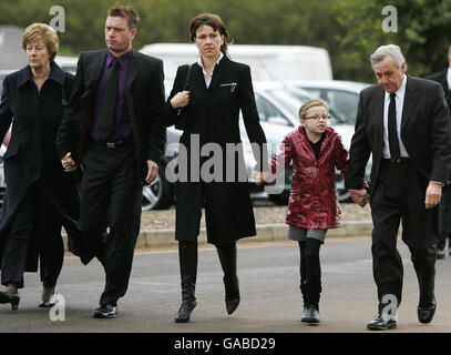 Funerali di Graeme Duncan Foto Stock