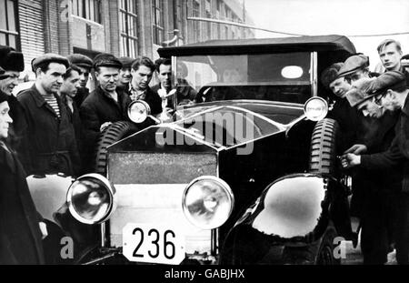 Lenin Rolls Royce Foto Stock