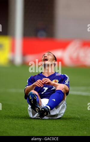 Calcio - Coppa del Mondo FIFA 2002 - GRUPPO H - Tunisia v Giappone Foto Stock