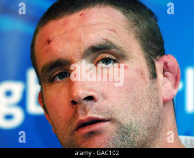 Rugby Union - IRB Rugby World Cup 2007 - Inghilterra Conferenza stampa - Marriott Courtyard Neuilly Foto Stock