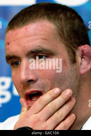 Rugby Union - IRB Rugby World Cup 2007 - Inghilterra Conferenza stampa - Marriott Courtyard Neuilly Foto Stock