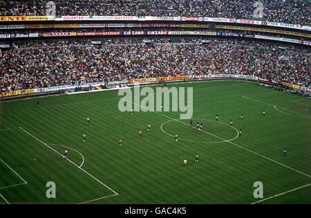 Calcio - Coppa del Mondo FIFA MESSICO 1970 - finale - Brasile v Italia - Estadio azteca, Città del Messico Foto Stock