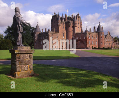 Glamis Castle, Angus, N/E Scozia Foto Stock