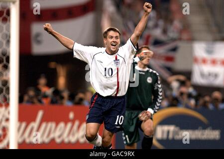 Calcio - Coppa del Mondo FIFA 2002 - Secondo round - Danimarca - Inghilterra Foto Stock