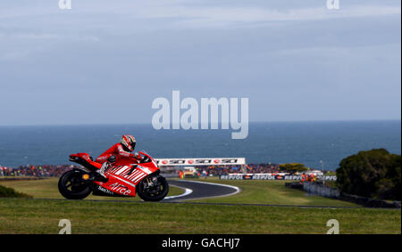 Il motociclismo - Moto GP - GMC Australian Grand Prix - Qualfying - Phillip Island Foto Stock