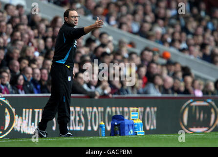 Calcio - Barclays Premier League - Aston Villa / Manchester United - Villa Park. Martin o'Neil, direttore della villa di Aston Foto Stock