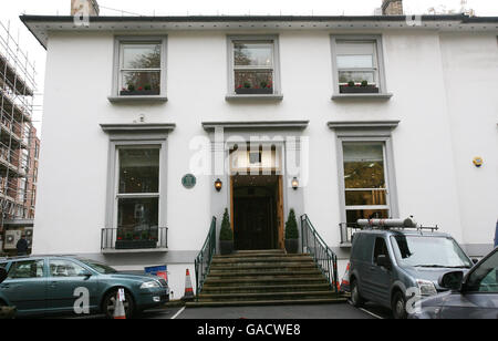 Vista generale degli Abbey Road Studios di Londra, resi famosi dai Beatles. Foto Stock