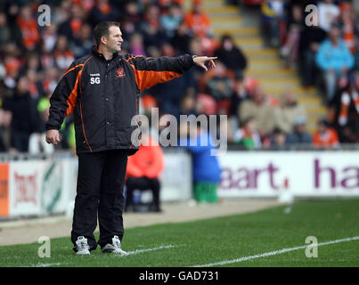 Calcio - Coca Cola Football League Championship - Blackpool v Scunthorpe United - Bloomfield Road Foto Stock