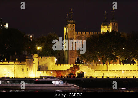 Londra va gold Foto Stock
