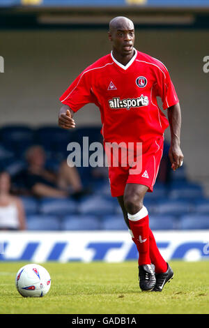 Calcio - amichevole - Southend United v Charlton Athletic. Richard Rufus, Charlton Athletic Foto Stock