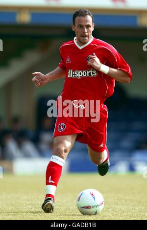 Calcio - amichevole - Southend United v Charlton Athletic. Radostin Kishishiev, Charlton Athletic Foto Stock