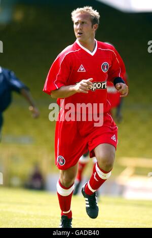 Calcio - amichevole - Southend United v Charlton Athletic. John Robinson, Charlton Athletic Foto Stock