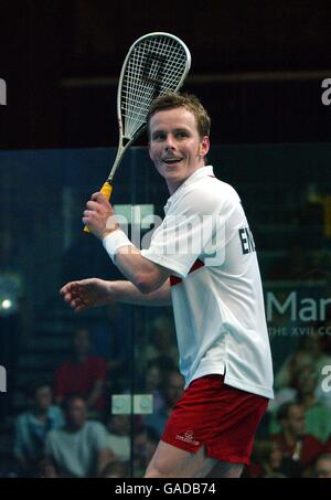 Manchester 2002 - Giochi del Commonwealth - Uomini Squash Foto Stock