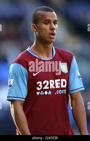 Calcio - Barclays Premier League - Bolton Wanderers / Aston Villa - Reebok Stadium. Gabriel Agbonlahor, Aston Villa Foto Stock