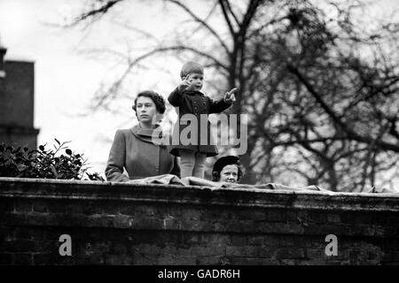 Royalty - La Principessa Elisabetta e il Principe Chales Foto Stock