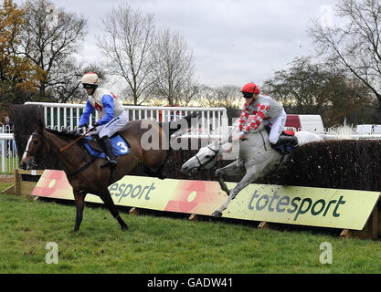 Horse Racing - Wetherby Racecourse Foto Stock