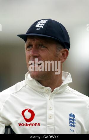 Cricket - Inghilterra / India - secondo test npower - quarto giorno. Inghilterra Alec Stewart Foto Stock