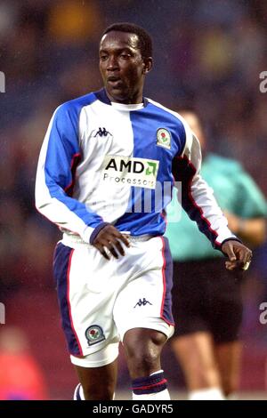 Calcio - amichevole - Blackburn Rovers v Lazio. Dwight Yorke, Blackburn Rovers Foto Stock