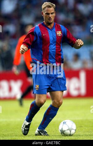 Calcio - Torneo di Amsterdam - Ajax v Barcellona. Frank De Boer, Barcellona Foto Stock