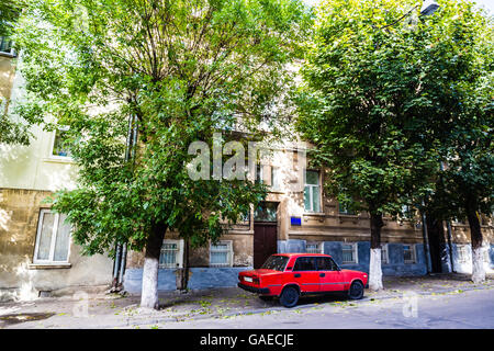 LVIV, Ucraina le strade della città vecchia Foto Stock