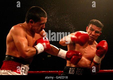 Boxing - WBF Mondo Super Middleweight Championship - Robin Ried v Francisco Mora Foto Stock